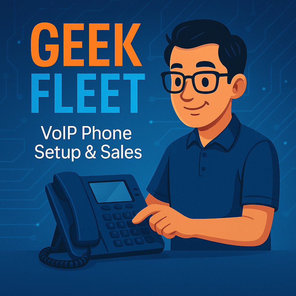 Business VoIP phone system installation and setup